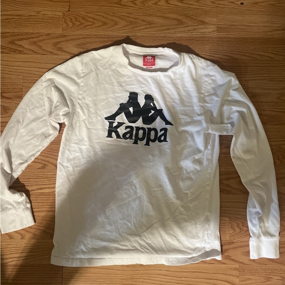 White Kappa Longsleeve